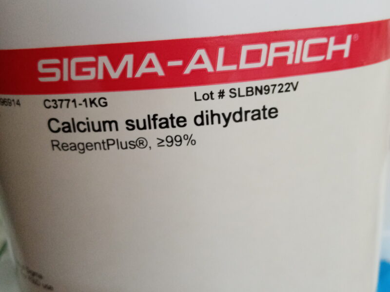 Calcium sulfate dihydrate