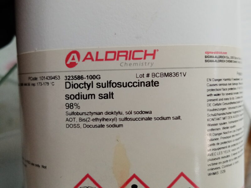 Dioctyl sulfosuccinate sodium salt