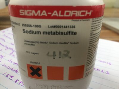 Sodium metabisulfite
