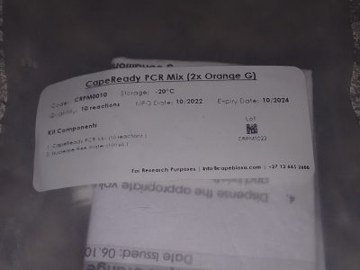 Cape Ready PCR Mix (2x Orange G)