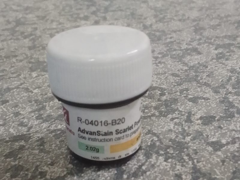 AdvanStain Scarlet Powder